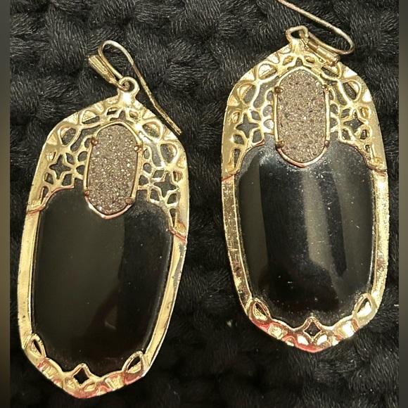 Kendra Scott Deva earring black - Picture 1 of 3